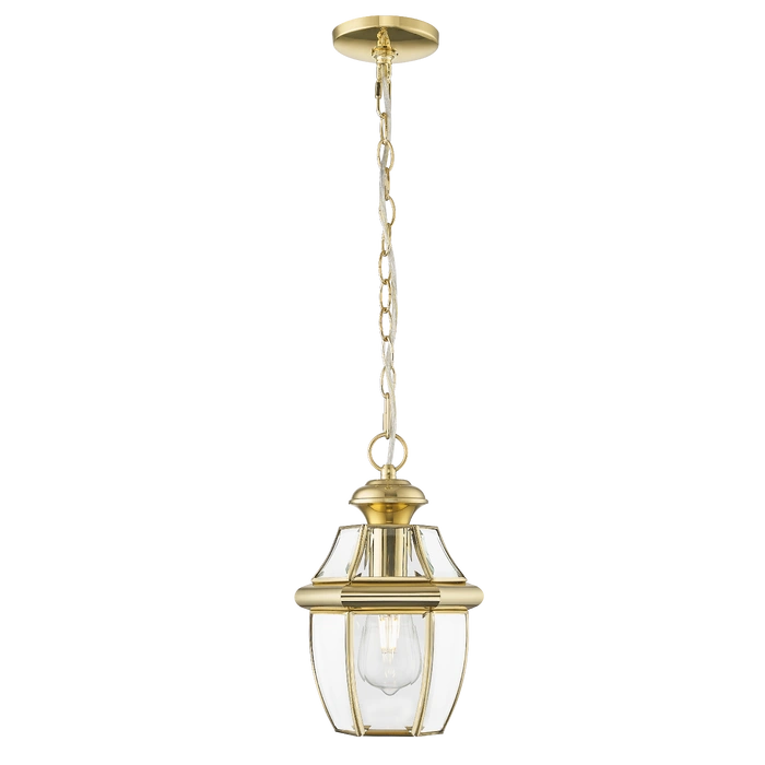 Whitley IP23 Single Pendant - Gold