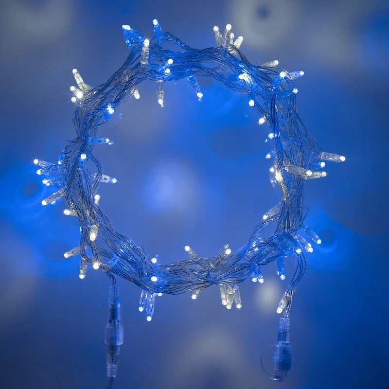 String Lights with Edison Bulbs for Rustic AmbianceCore Connect 70m 700 Blue & White Connectable Fairy Lights Clear Cable String Lights with Edison Bulbs for Rustic AmbianceCore Connect 70m 700 Blue & White Connectable Fairy Lights Clear Cable