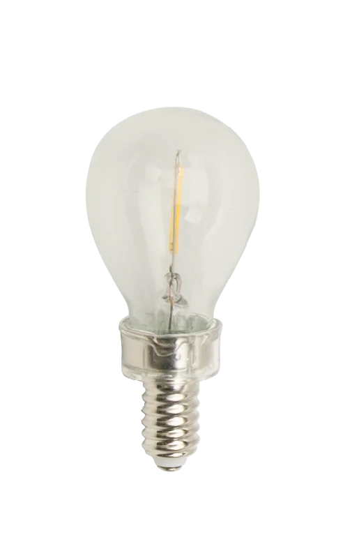 Dust - Resistant Industrial Lighting for Dirty WorkspacesLED Classic Filament S11 Lamp E12 Clear - 1.4", 1.5W, 27K Dust - Resistant Industrial Lighting for Dirty WorkspacesLED Classic Filament S11 Lamp E12 Clear - 1.4", 1.5W, 27K