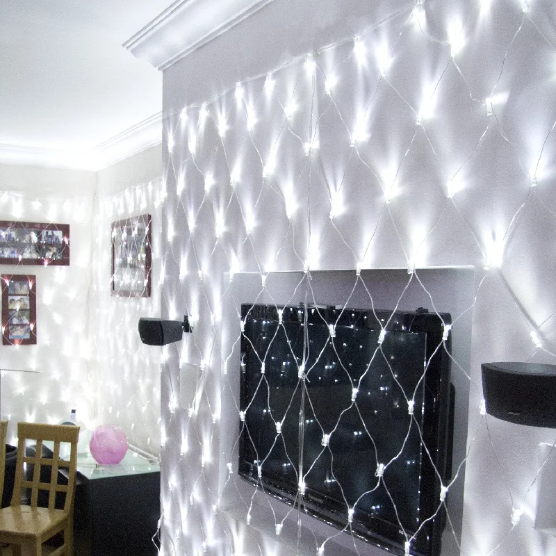String Lights for Nursery Room DecorCore Connect 12m x 2m 840 White Connectable Net Lights Clear Cable String Lights for Nursery Room DecorCore Connect 12m x 2m 840 White Connectable Net Lights Clear Cable