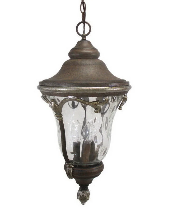 Kalco Lighting 9068 GG Four Light Outdoor Exterior Hanging Lantern in Golden Grain Finish Kalco Lighting 9068 GG Four Light Outdoor Exterior Hanging Lantern in Golden Grain Finish