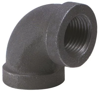 Proplus Black Malleable 90 Degree Elbow' 1-1/4 In.