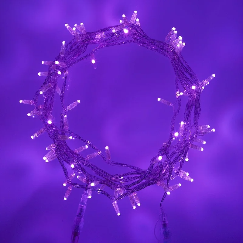 Twinkling String Lights for a Magical AtmosphereCore Connect 60m 600 Purple Connectable Fairy Lights Clear Cable Twinkling String Lights for a Magical AtmosphereCore Connect 60m 600 Purple Connectable Fairy Lights Clear Cable