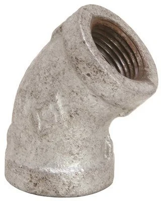 Proplus Galvanized Malleable 45 Degree Elbow' 3/4 In.