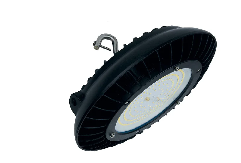 Energy - Efficient Industrial Lighting for Cost - SavingsLED Round High Bay Luminaire 120V-277V - 10.8", 100W, 40K Energy - Efficient Industrial Lighting for Cost - SavingsLED Round High Bay Luminaire 120V-277V - 10.8", 100W, 40K