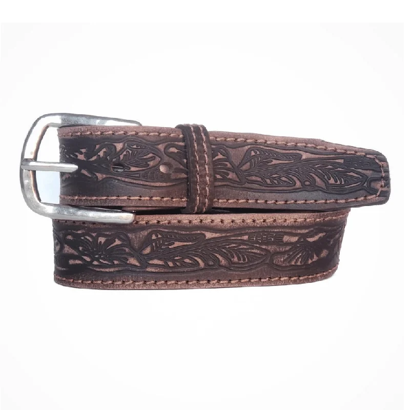 Brown Artistic 100% Full Grain Leather Belt