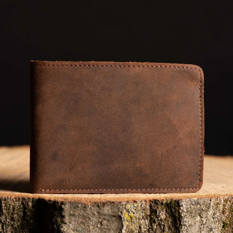 Flex - Cognac Full-Grain Distressed Leather Flexible Wallet