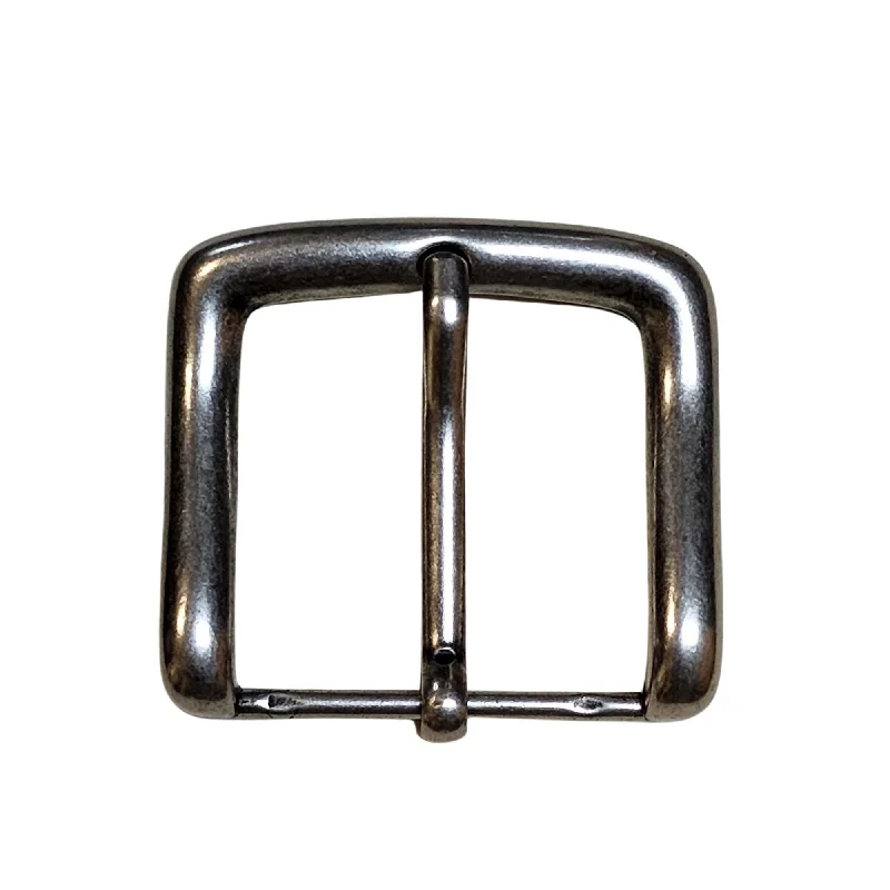 Stainless Steel Belt Buckle Single Prong Made in Italy - 40 mm/ 1.6""