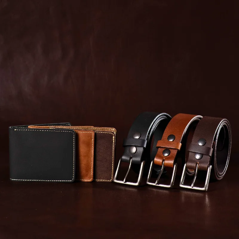 The Long Haul Belts + Wallets - 6 pc Mega Bundle