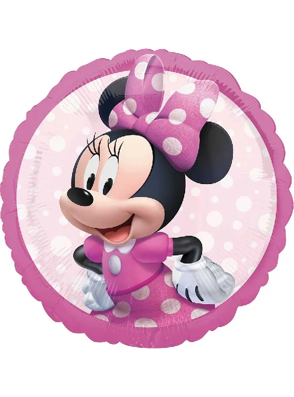 Minnie Mouse Forever Large 45cm Round Foil Balloon