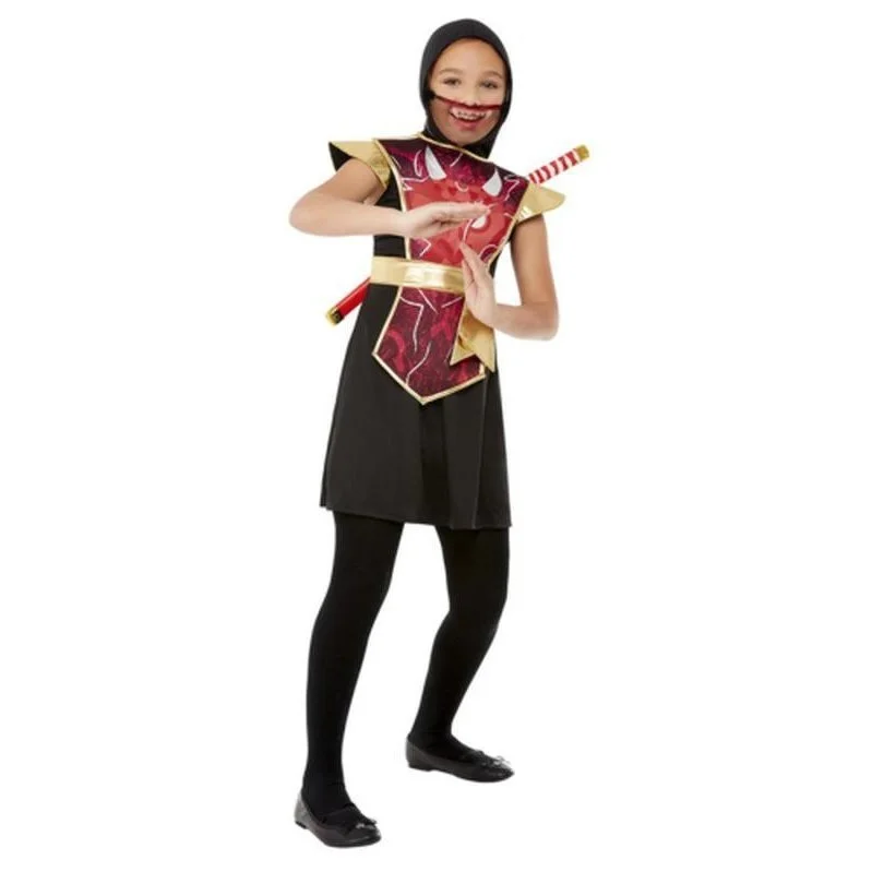 Ninja Warrior Costume, Red