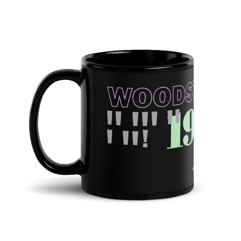 Woodstock 1972 Black Mug