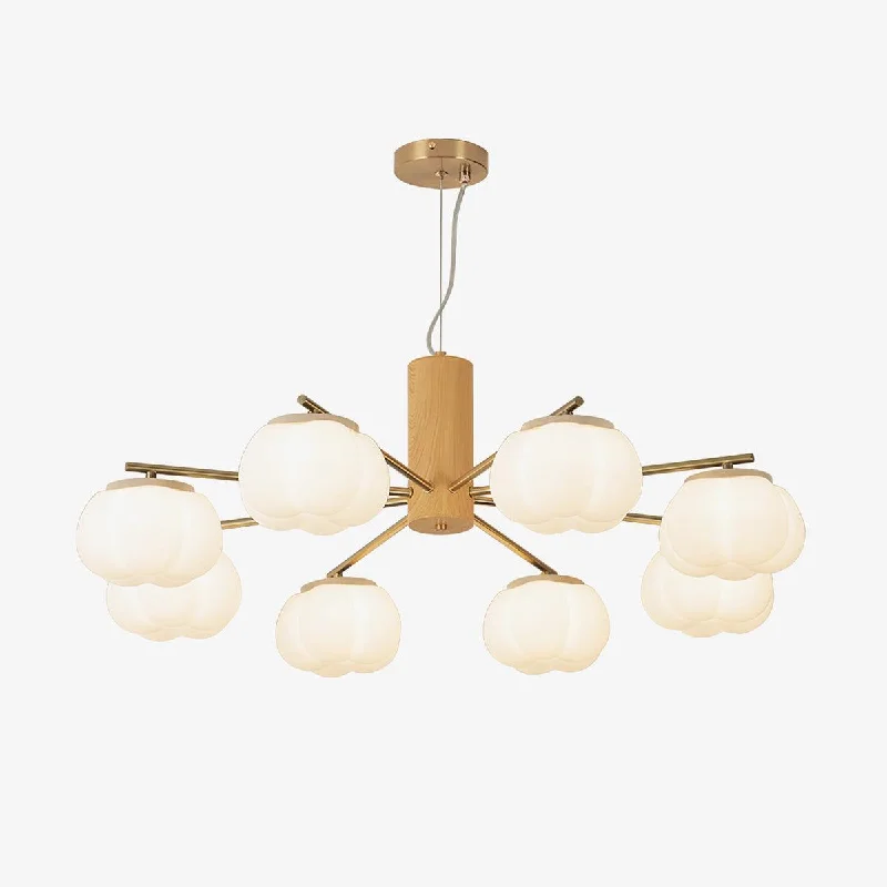 LED Chandeliers for Energy - Efficient LightingCotton Balls Chandelier