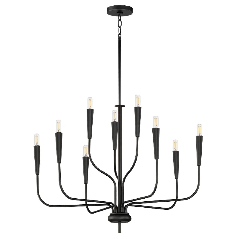 Oversized Chandeliers as a Statement Piece in Living RoomsVela Chandelier