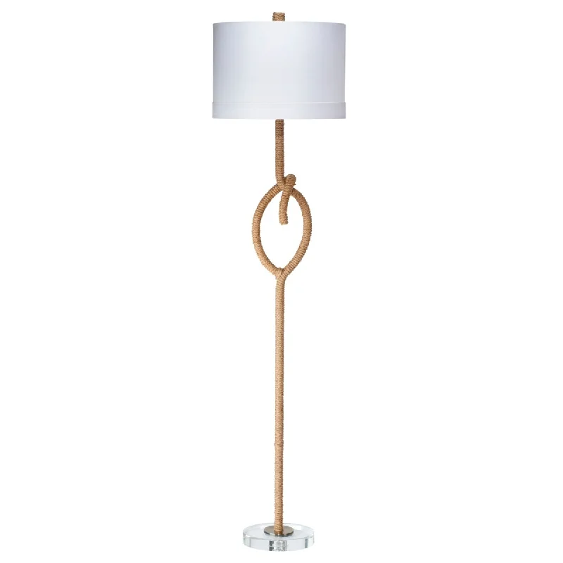 Smart Floor Lamp with Voice Control and Bluetooth ConnectivityJamie Young Knot Rope 1-Light Floor Lamp Smart Floor Lamp with Voice Control and Bluetooth ConnectivityJamie Young Knot Rope 1-Light Floor Lamp