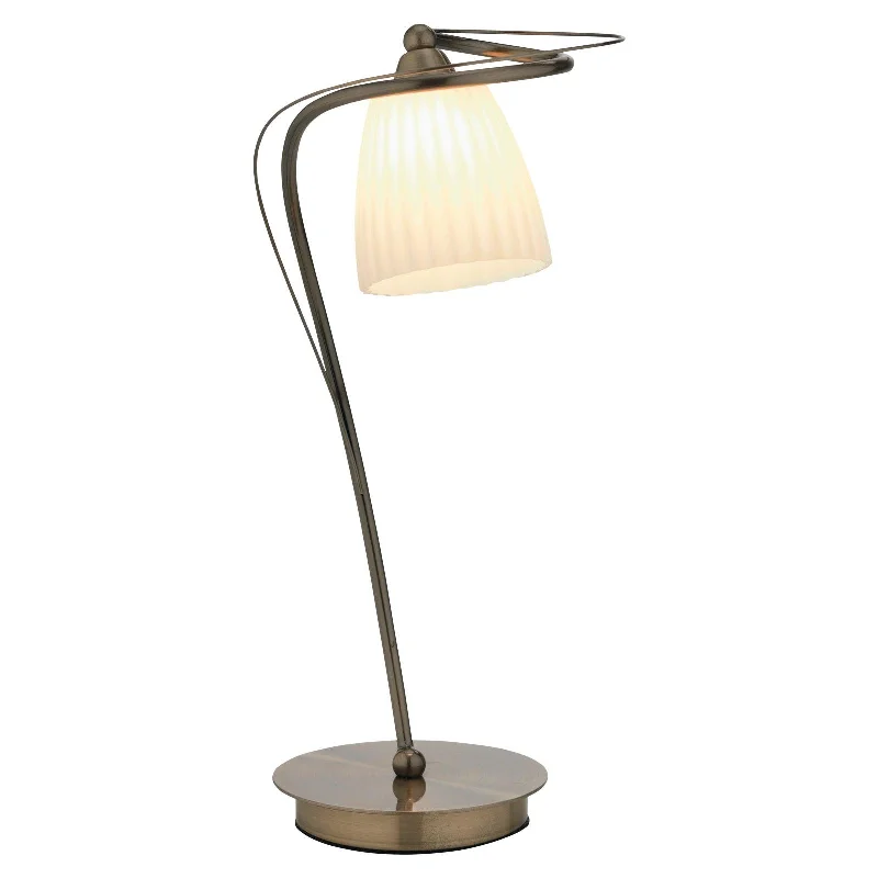 Smart Floor Lamp with Voice Control and Bluetooth ConnectivityOaks Lighting Leke Antique Brass Single Table Lamp Smart Floor Lamp with Voice Control and Bluetooth ConnectivityOaks Lighting Leke Antique Brass Single Table Lamp