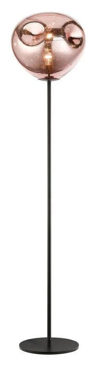 Marble Base Floor Lamp for a Touch of LuxuryRUSSELL Nina 1lt Floor Lamp Copper/Black