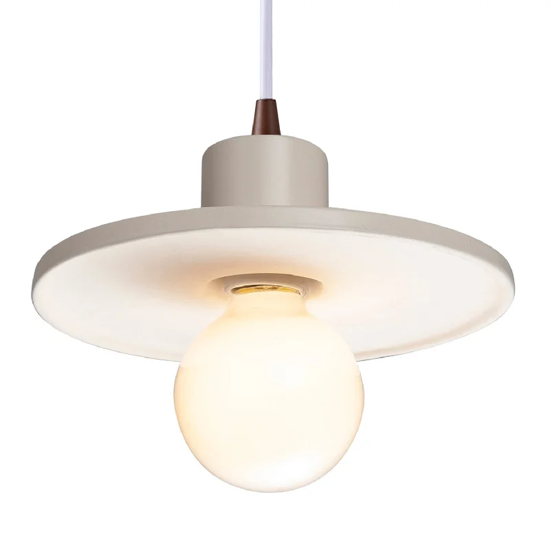 Mid - Century Modern Ceiling Lights with Simple, Sleek LinesJustice Designs Radiance Collection CER-6325-MAT-DBRZ-WTCD Pendant Light - Matte White Mid - Century Modern Ceiling Lights with Simple, Sleek LinesJustice Designs Radiance Collection CER-6325-MAT-DBRZ-WTCD Pendant Light - Matte White