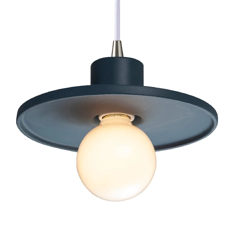 Art Deco Ceiling Lights with Geometric Patterns and Metallic FinishesJustice Designs Radiance Collection CER-6325-MID-NCKL-WTCD Pendant Light - Midnight Sky Art Deco Ceiling Lights with Geometric Patterns and Metallic FinishesJustice Designs Radiance Collection CER-6325-MID-NCKL-WTCD Pendant Light - Midnight Sky