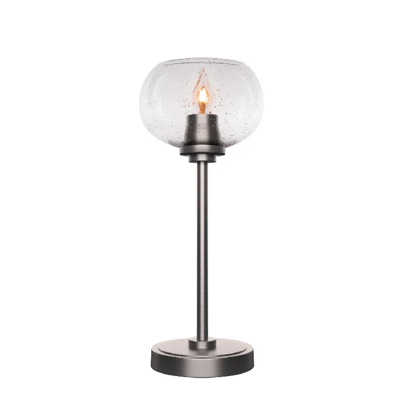 industrial style table lamps with exposed bulbs for loft apartmentsToltec Lighting 53-GP-202 Modern Luna Lamp Graphite industrial style table lamps with exposed bulbs for loft apartmentsToltec Lighting 53-GP-202 Modern Luna Lamp Graphite