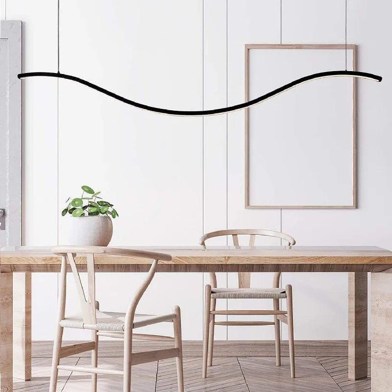 Modern Minimalist Ceiling Lights for Contemporary InteriorsProline Wave LED Pendant Light 50w in Black or White Havit Commercial - HCP-662500 ,HCP-663500 Modern Minimalist Ceiling Lights for Contemporary InteriorsProline Wave LED Pendant Light 50w in Black or White Havit Commercial - HCP-662500 ,HCP-663500